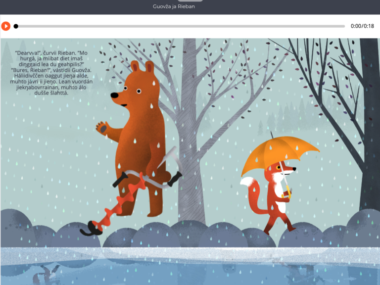 Bear and Fox online sticker book